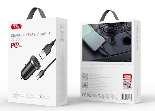 Car Charger TC 30W XO CC56