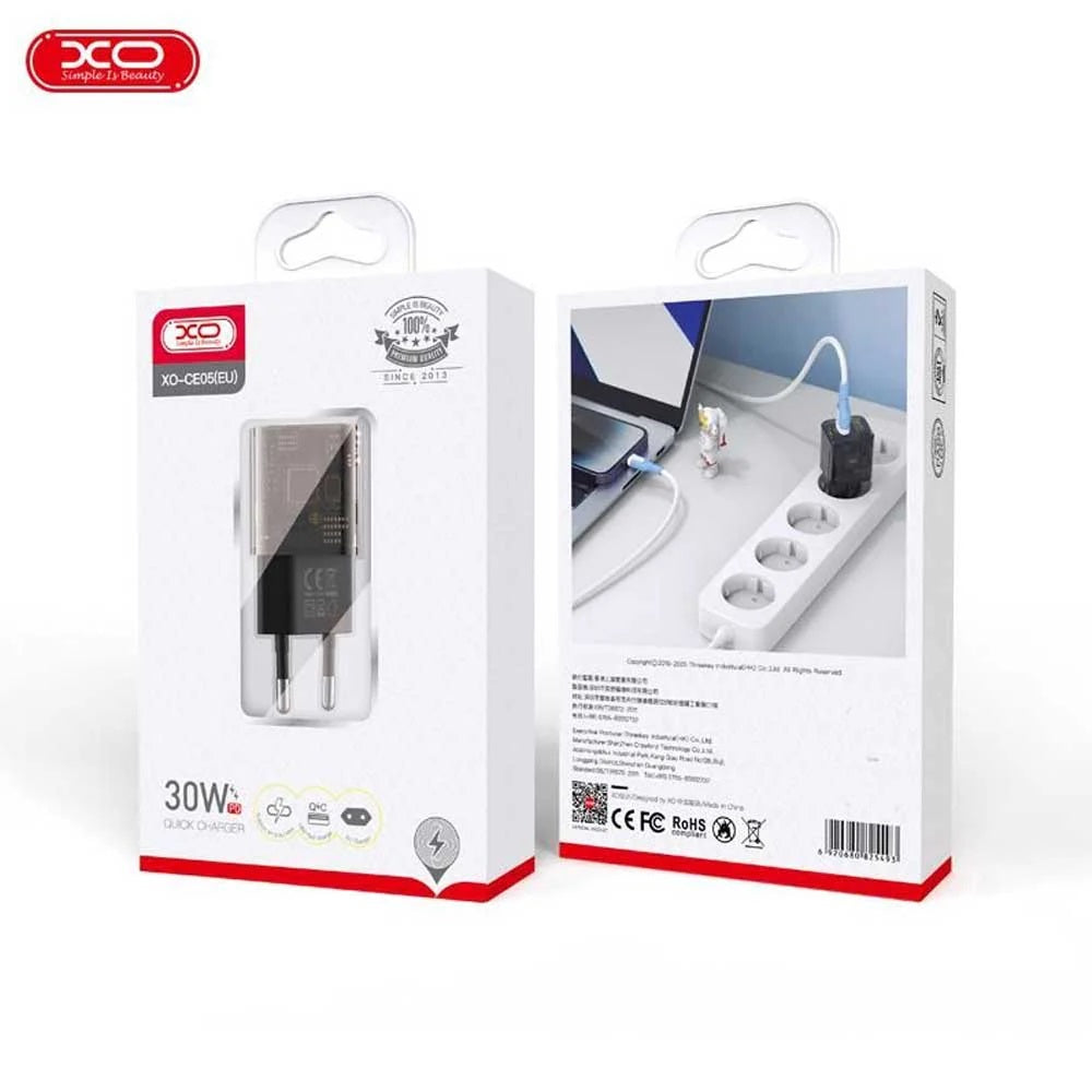 قابس TC USB 30W XO CE05