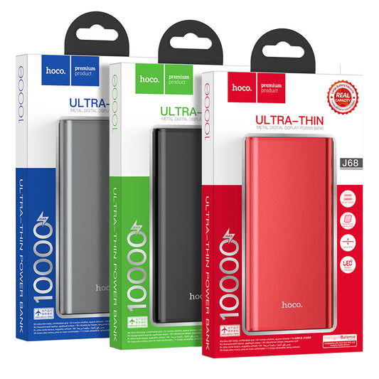 Hoco J68 Ultra Thin 10K Powerbank